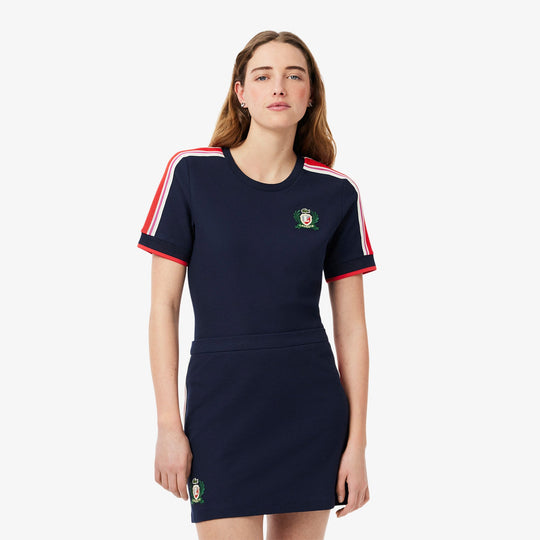 French Made Textured Pique T-shirt-TF9630