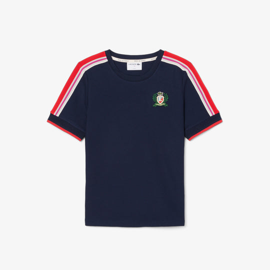 French Made Textured Pique T-shirt - TF9630