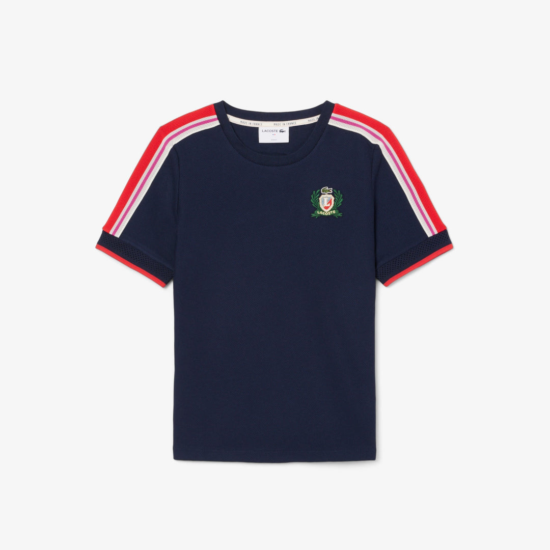 French Made Textured Pique T-shirt-TF9630