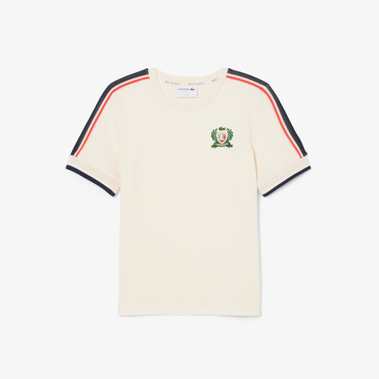 French Made Textured Pique T-shirt - TF9630