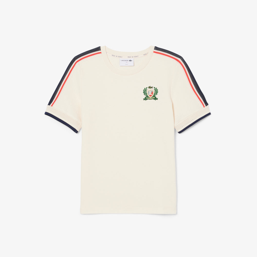 French Made Textured Pique T-shirt - TF9630