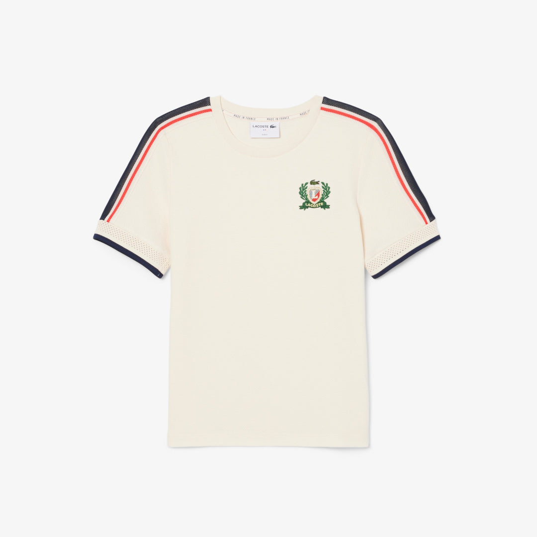 French Made Textured Pique T-shirt - TF9630