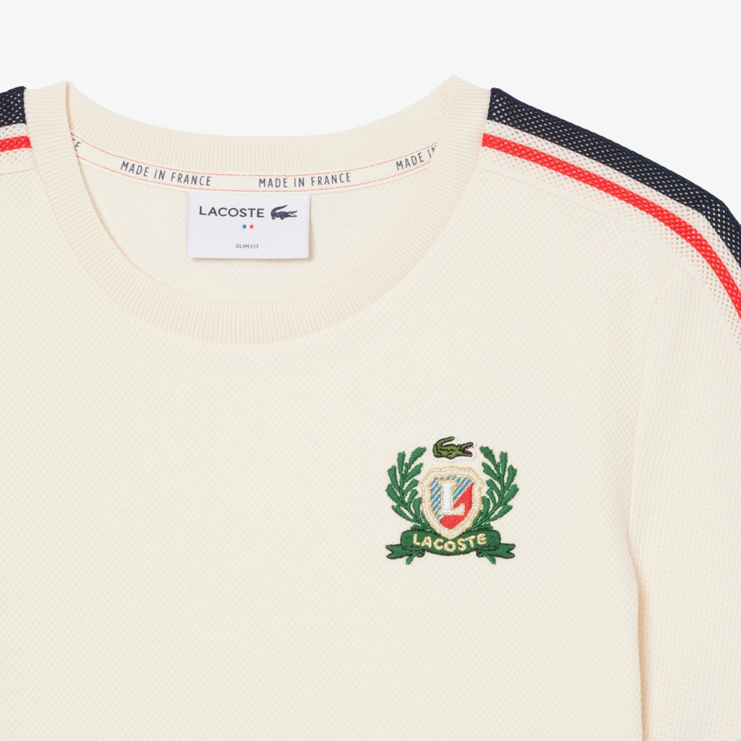French Made Textured Pique T-shirt-TF9630