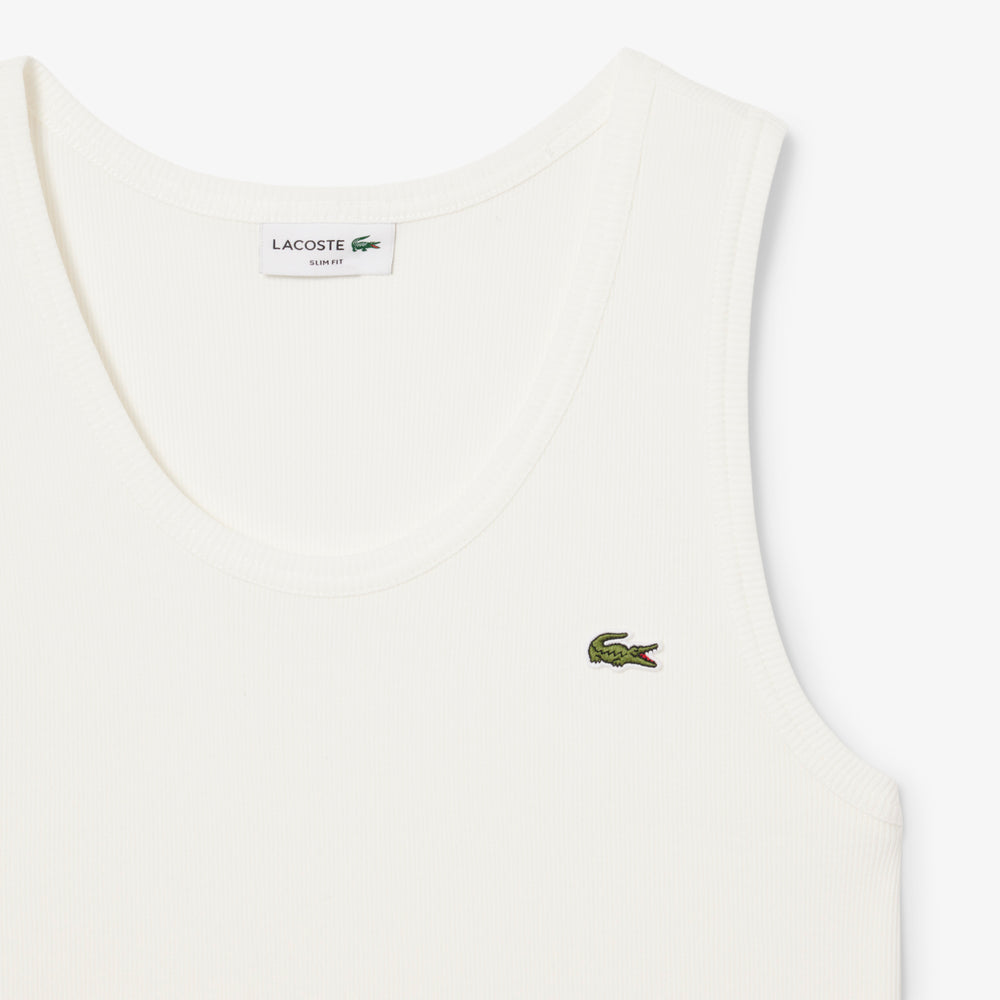 Slim Fit Ribbed Cotton Tank Top - TH0030