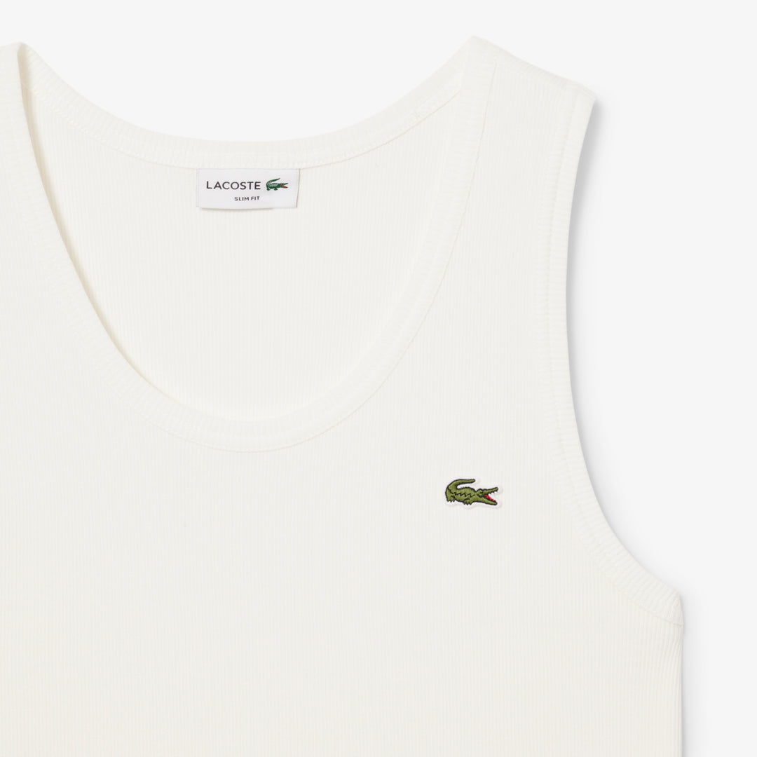 Slim Fit Ribbed Cotton Tank Top - TH0030