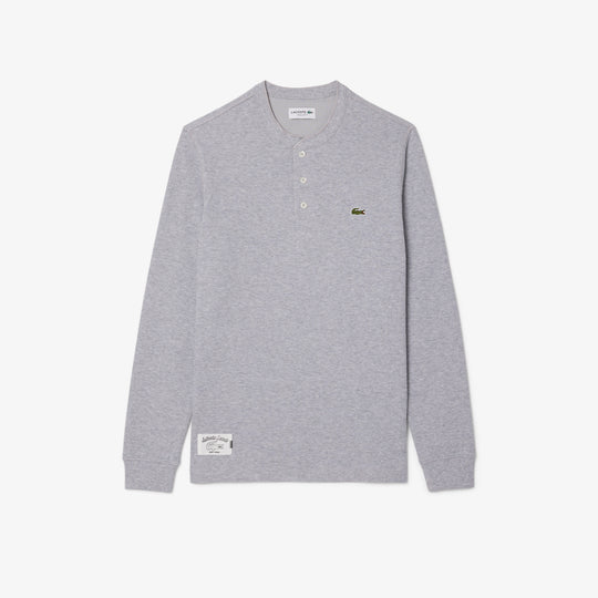 Long Sleeved Waffle Knit T-shirt - TH0035
