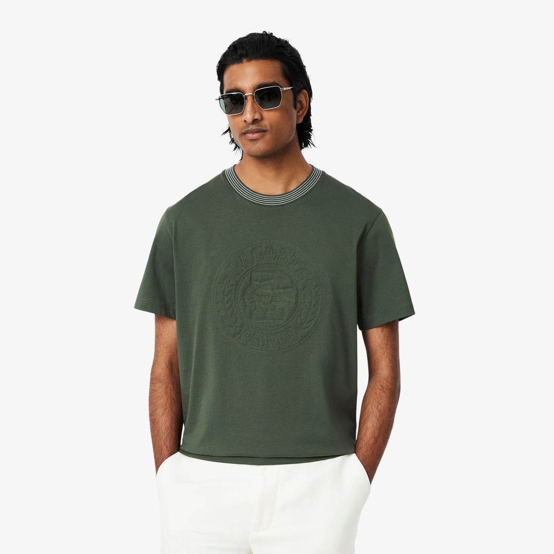 Embroidered Cotton Jersey T-shirt - TH0124