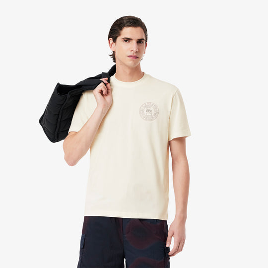 Print Badge Jersey T-shirt - TH0125