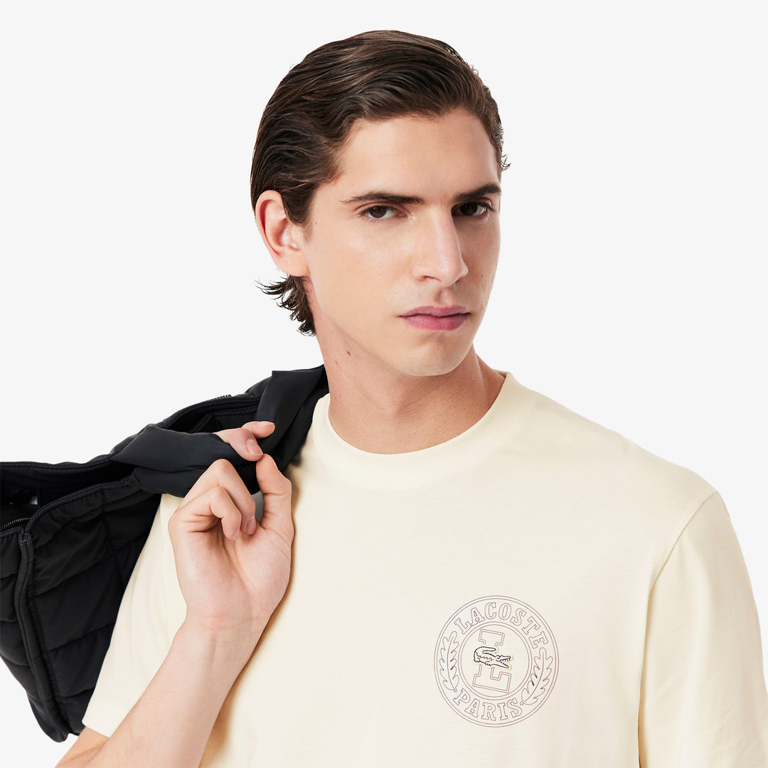 Print Badge Jersey T-shirt - TH0125