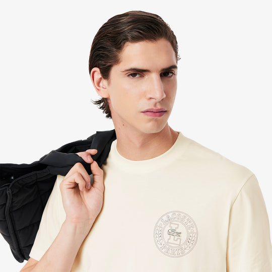 Print Badge Jersey T-shirt - TH0125