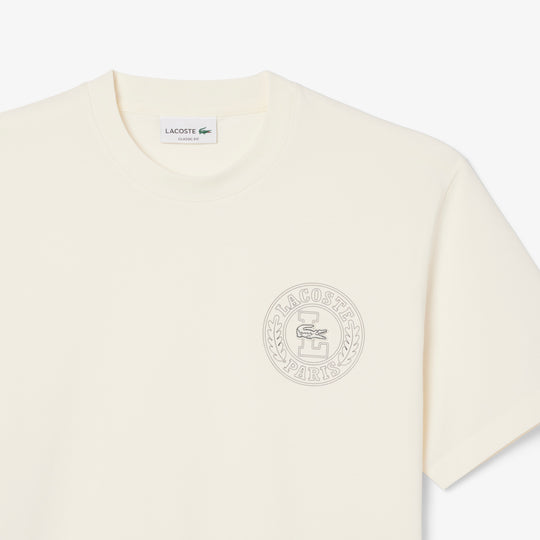 Print Badge Jersey T-shirt - TH0125