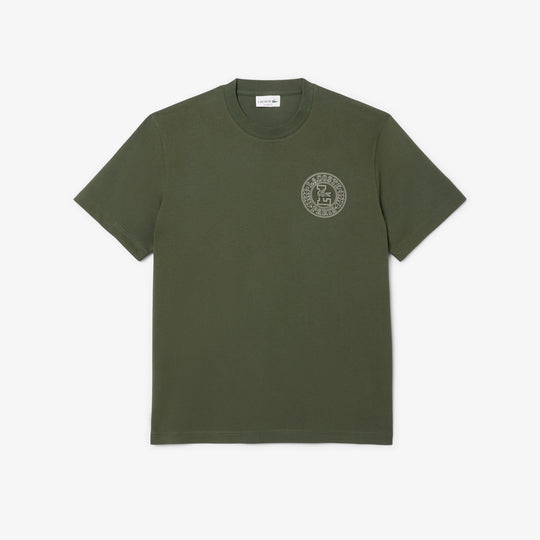 Print Badge Jersey T-shirt - TH0125