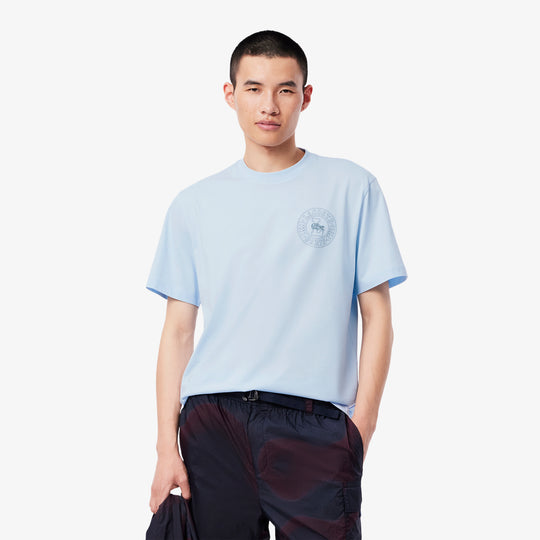 Print Badge Jersey T-shirt - TH0125