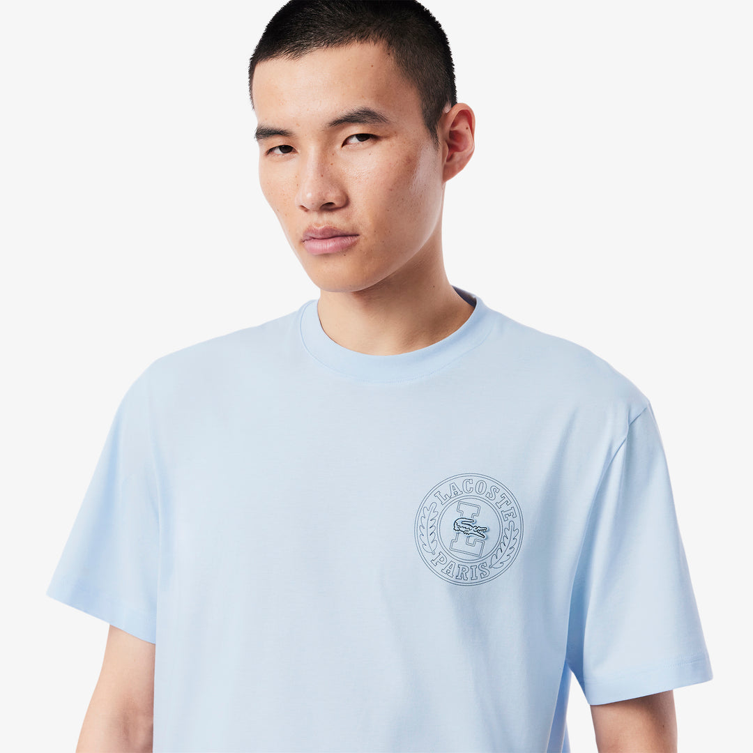 Print Badge Jersey T-shirt - TH0125