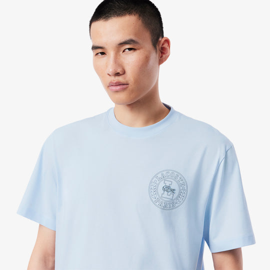 Print Badge Jersey T-shirt - TH0125