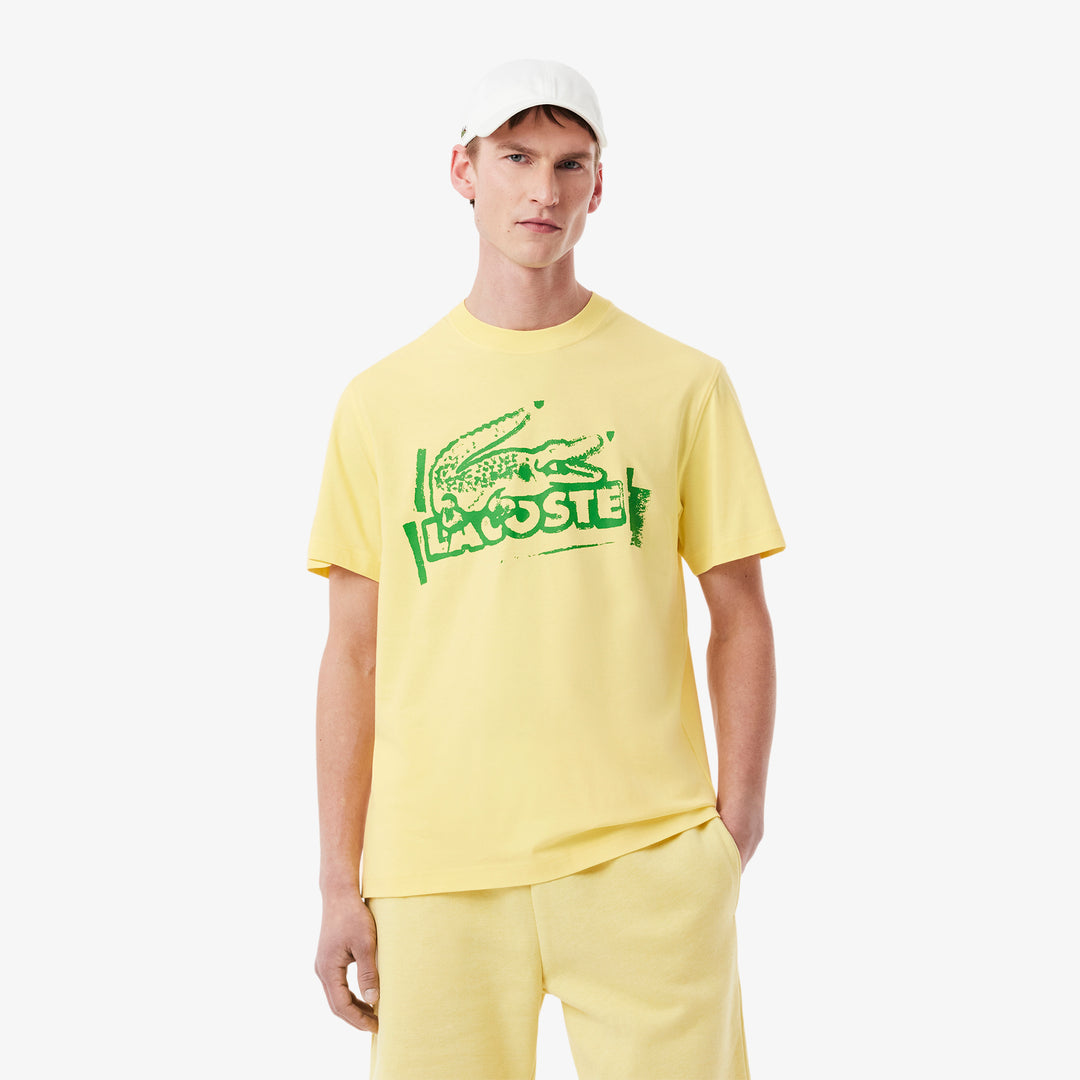 Printed Cotton Jersey T-shirt - TH0284