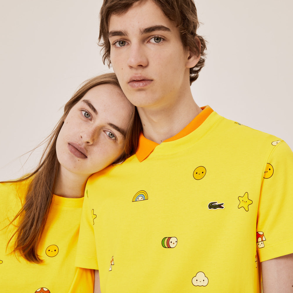 Unisex Round Neck Graphic T-Shirt - Th0403