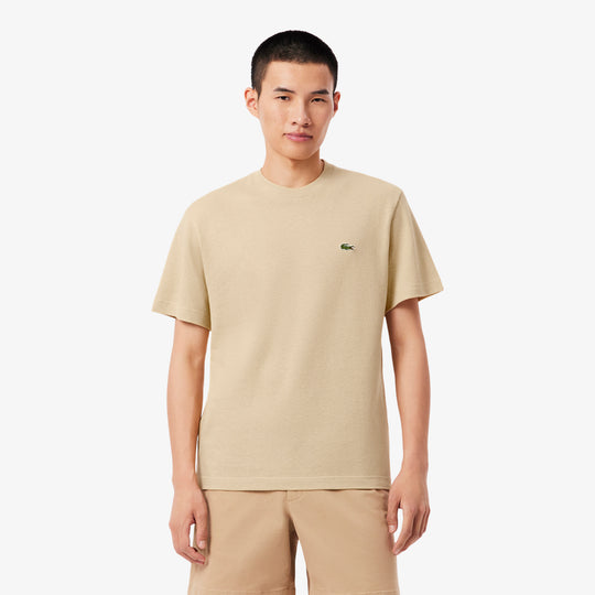 Heavy Cotton and Linen Piqué T-shirt - TH0629