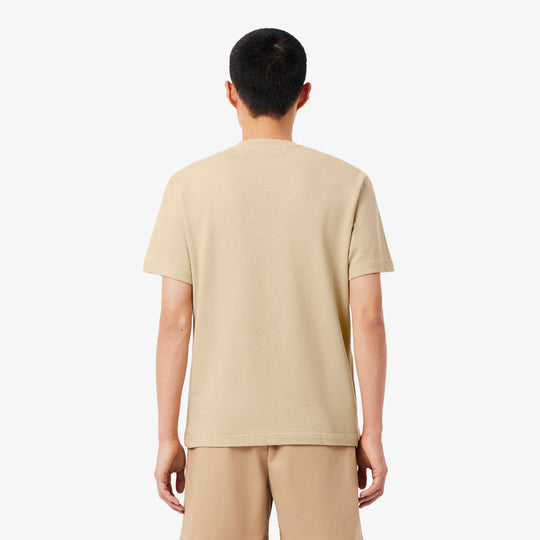 Heavy Cotton and Linen Piqué T-shirt - TH0629