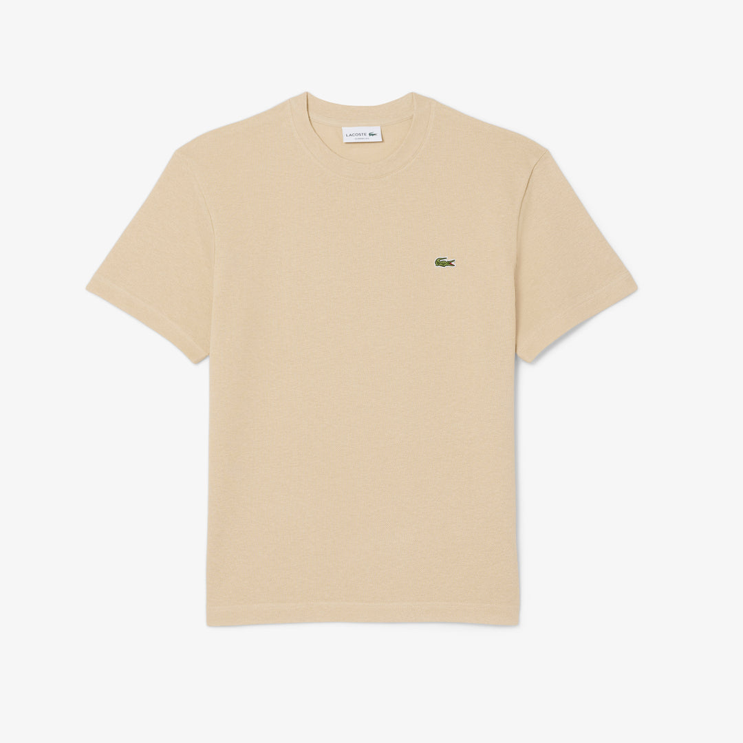 Heavy Cotton and Linen Piqué T-shirt - TH0629