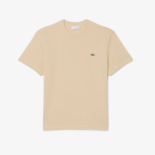 Heavy Cotton and Linen Piqué T-shirt - TH0629