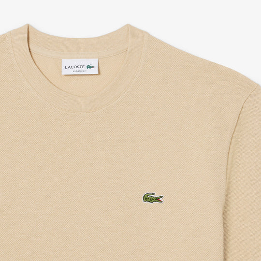Heavy Cotton and Linen Piqué T-shirt - TH0629