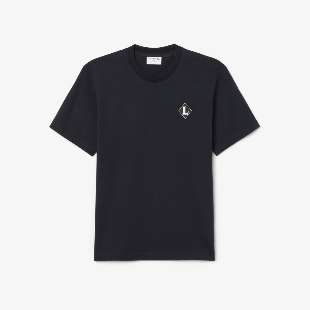 French Made Badge Accent T-shirt - TH0718