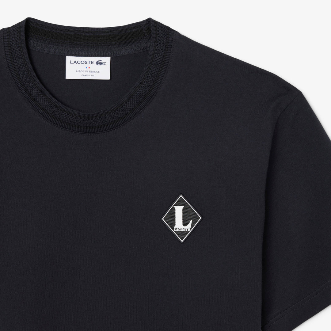 French Made Badge Accent T-shirt - TH0718