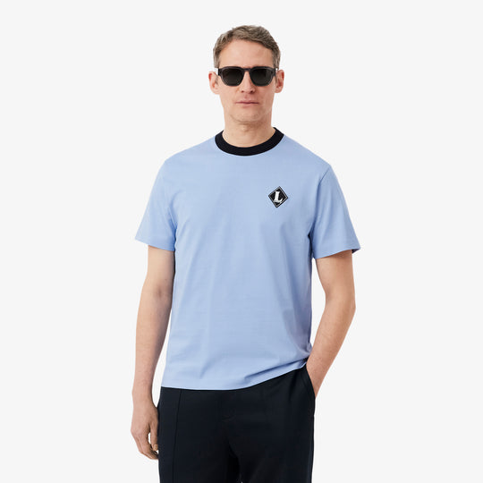 French Made Badge Accent T-shirt - TH0718
