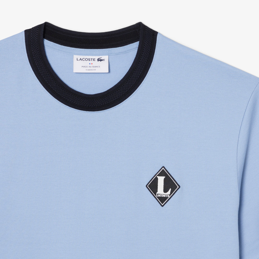 French Made Badge Accent T-shirt - TH0718