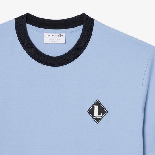 French Made Badge Accent T-shirt - TH0718