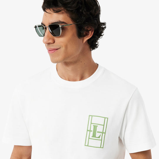 Embroidered Heavy Jersey T-shirt - TH1716