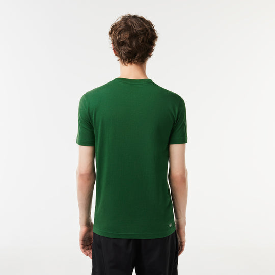 Men's Lacoste SPORT 3D Print Crocodile Breathable Jersey T-shirt - TH2042