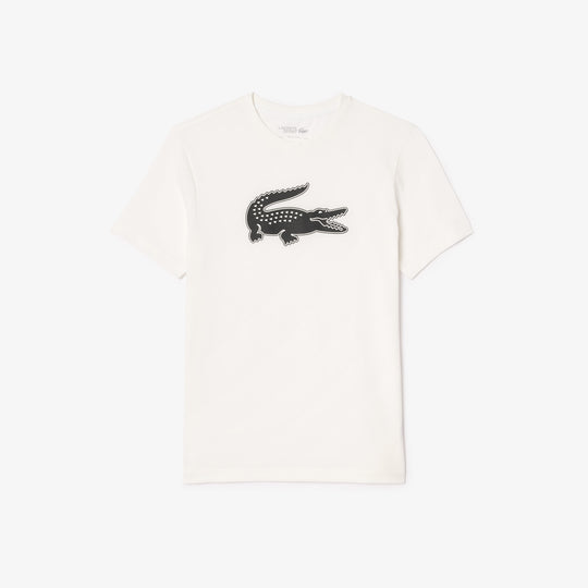 Men's Lacoste SPORT 3D Print Crocodile Breathable Jersey T-shirt - TH2042