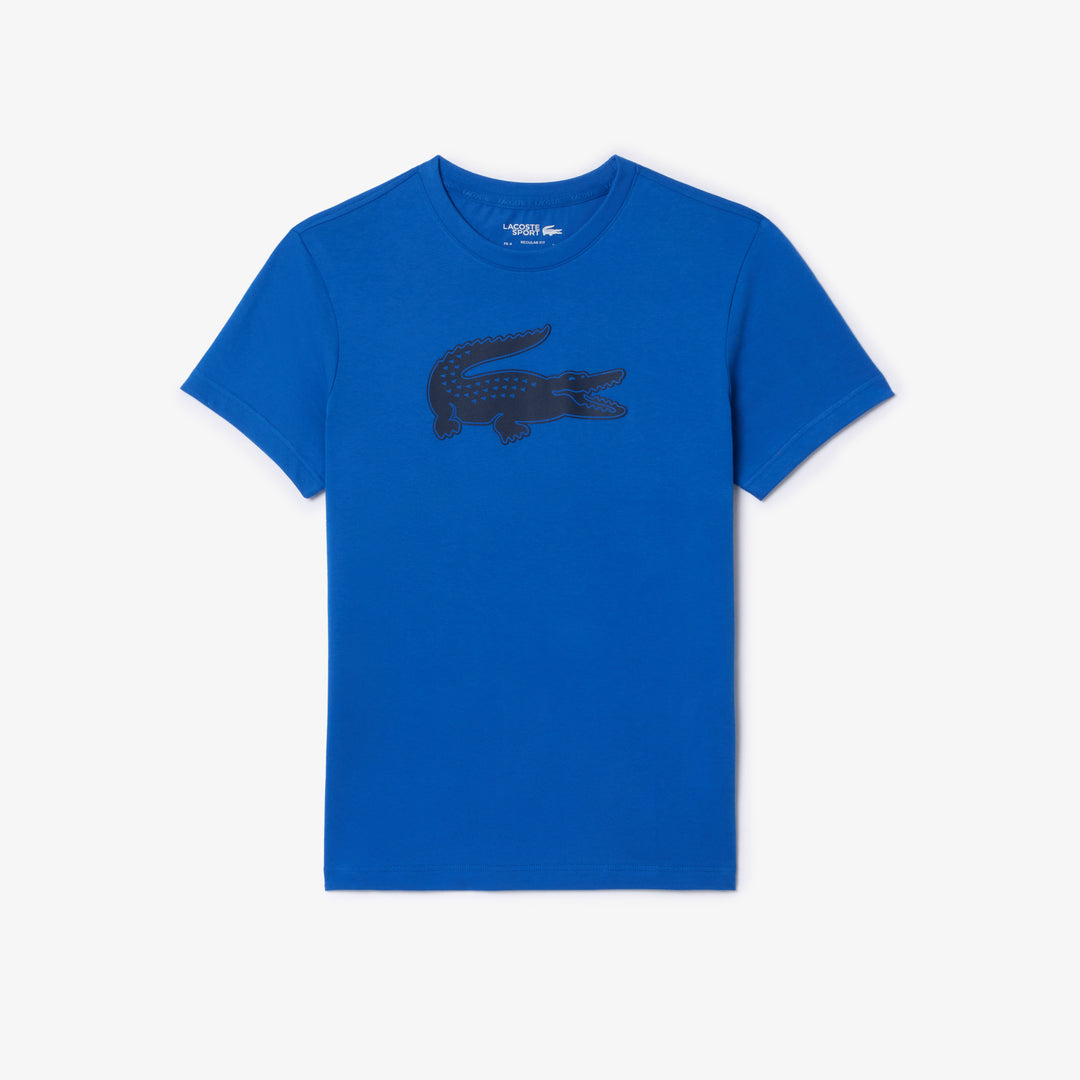 Men's Lacoste SPORT 3D Print Crocodile Breathable Jersey T-shirt - TH2042