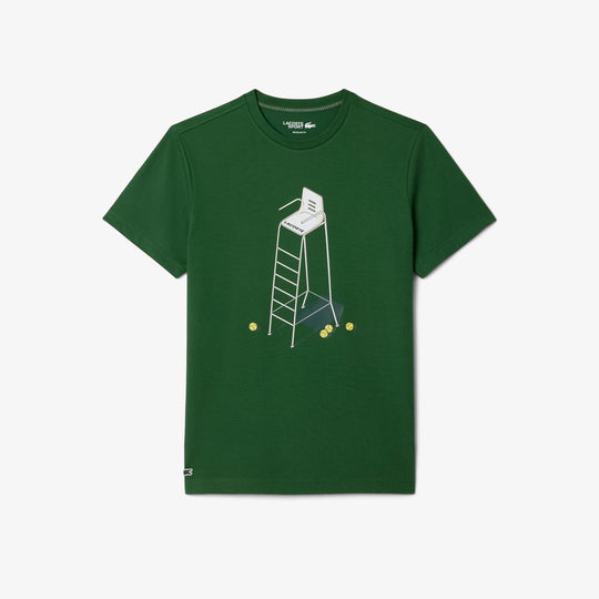 Tennis Heritage Print T-shirt - TH2101