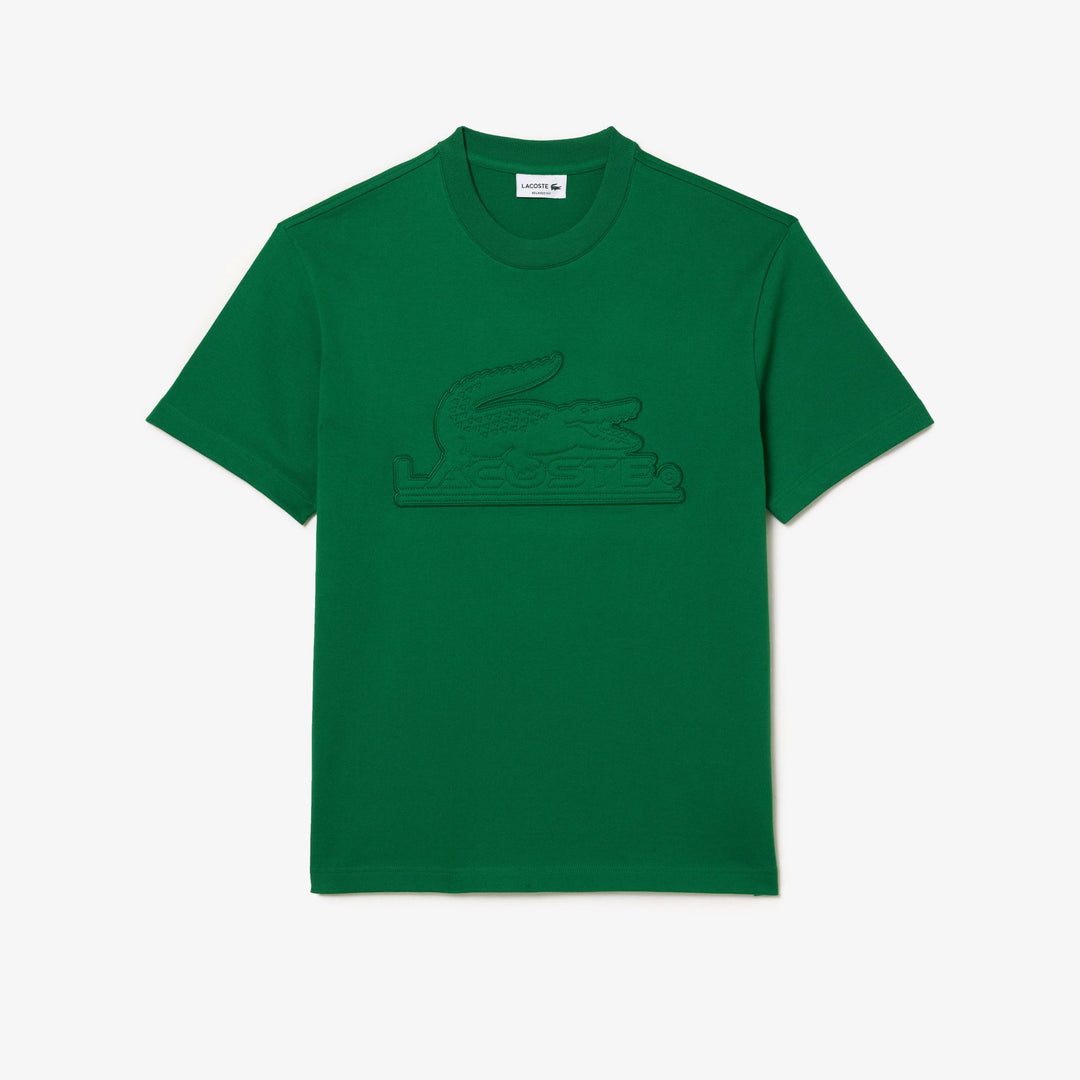 Relaxed Fit Quilted Badge Jersey T-shirt - TH2104