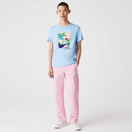 Men's Print Cotton T-Shirt - MYHOLDAL LEBANON