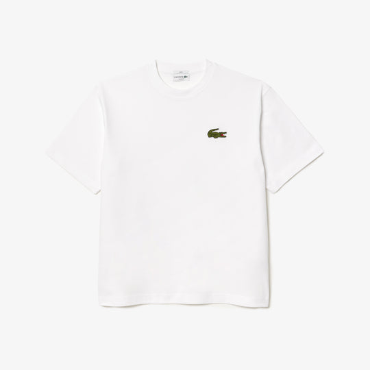 Loose Fit Heavy Cotton Badge T-shirt - TH2745