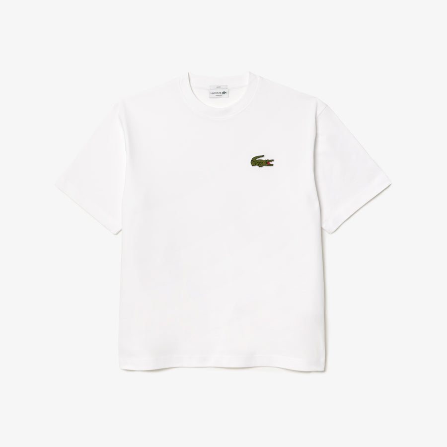 Loose Fit Heavy Cotton Badge T-shirt - TH2745