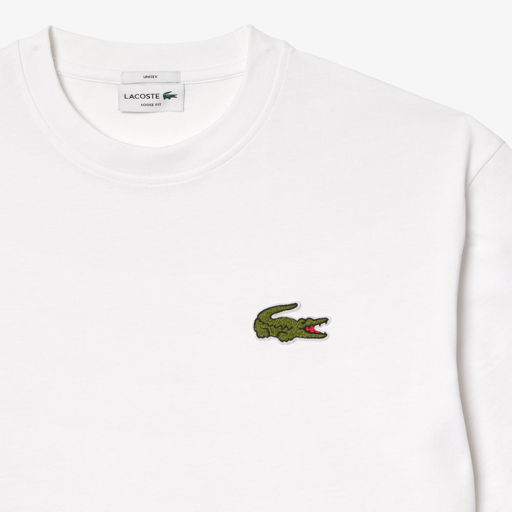 Loose Fit Heavy Cotton Badge T-shirt - TH2745