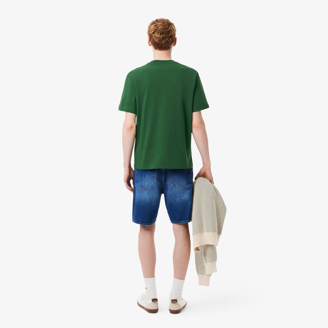 Cotton T-shirt with Breast Pocket - TH2827