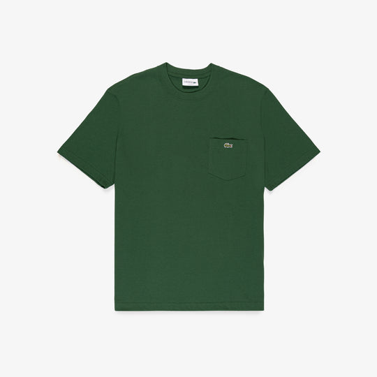 Cotton T-shirt with Breast Pocket - TH2827