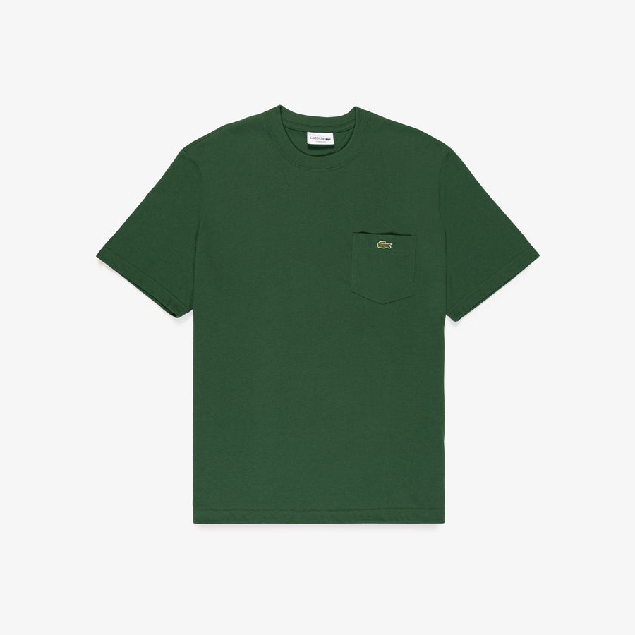 Cotton T-shirt with Breast Pocket - TH2827