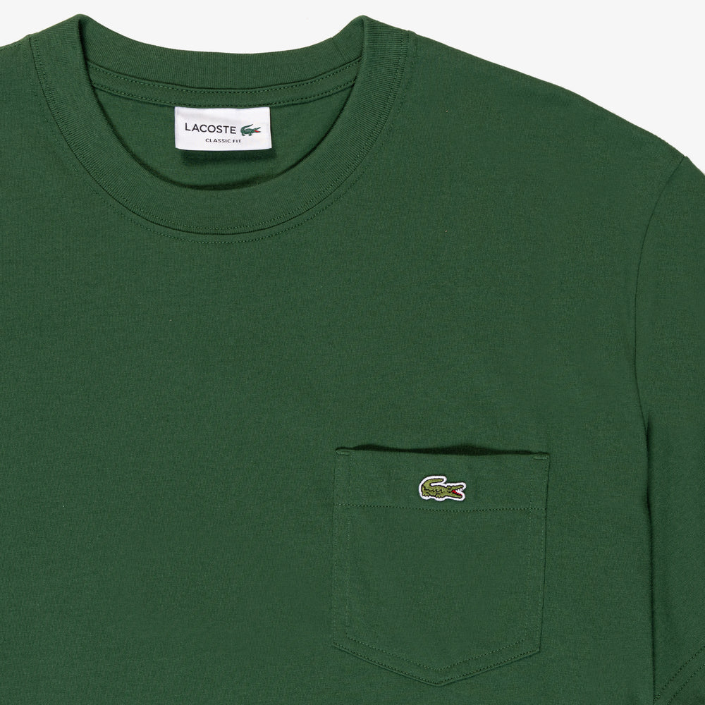 Cotton T-shirt with Breast Pocket - TH2827