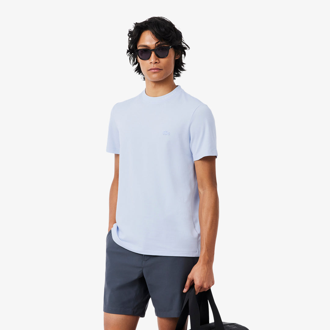 Jacquard Branded Piqué T-shirt - TH5060
