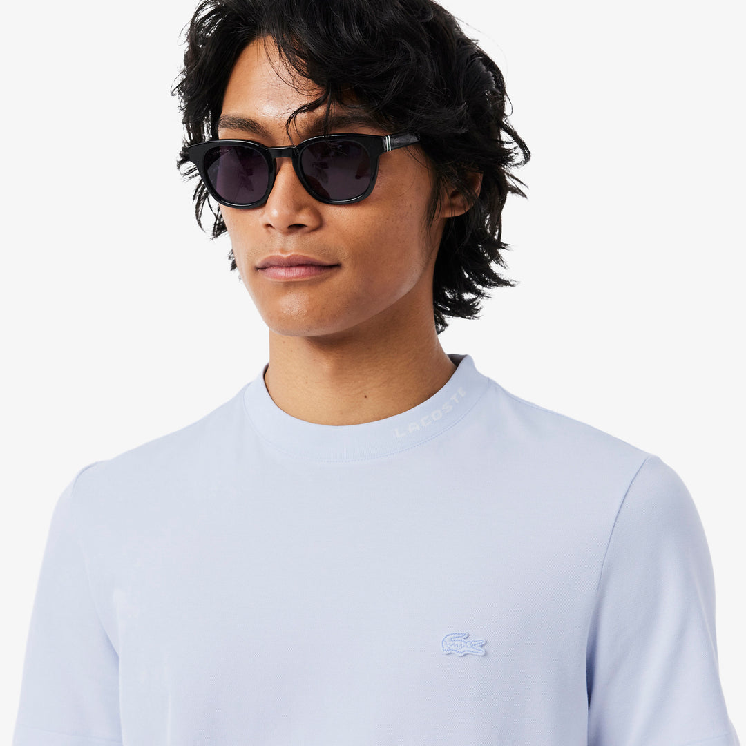 Jacquard Branded Piqué T-shirt - TH5060