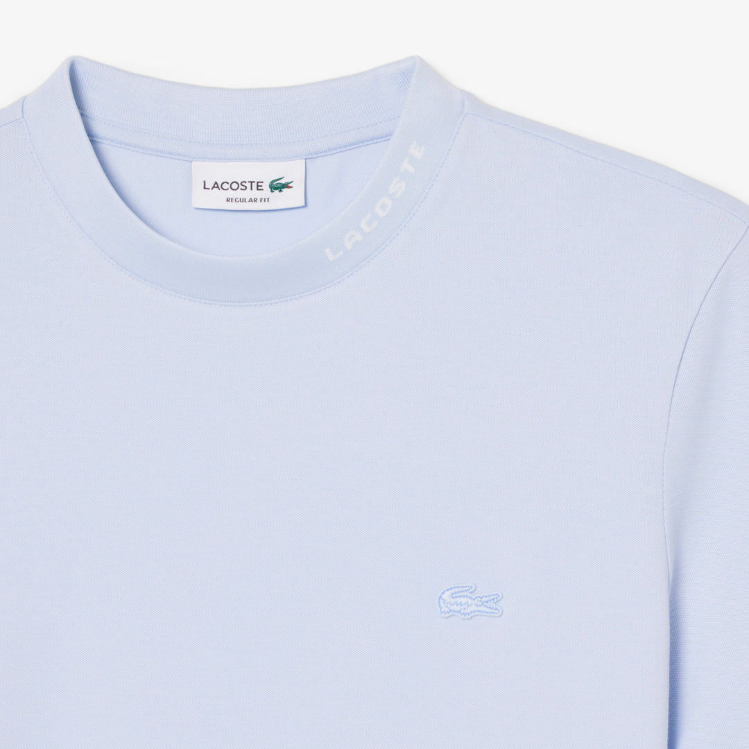 Jacquard Branded Piqué T-shirt - TH5060