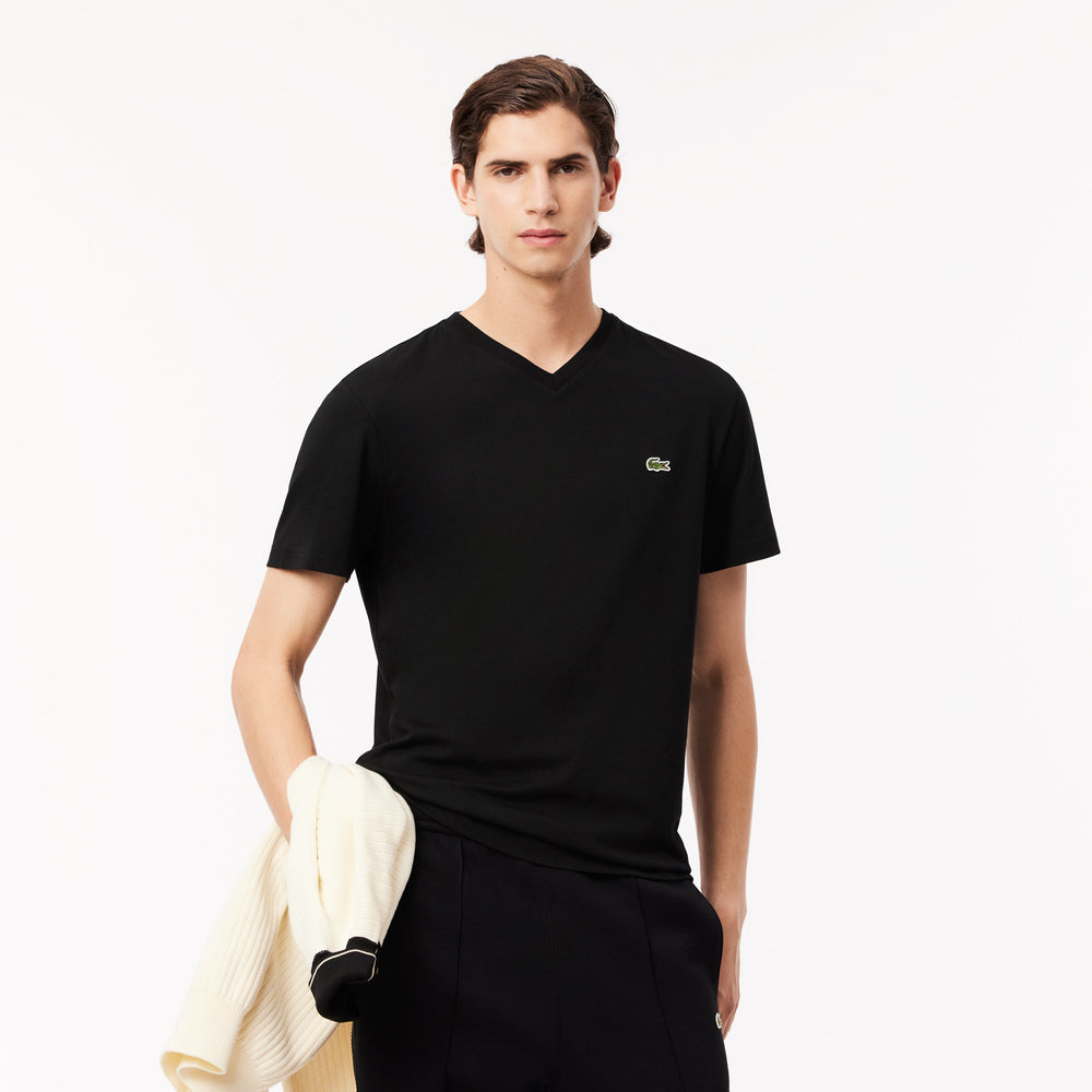 V Neck Cotton T-shirt - TH5077
