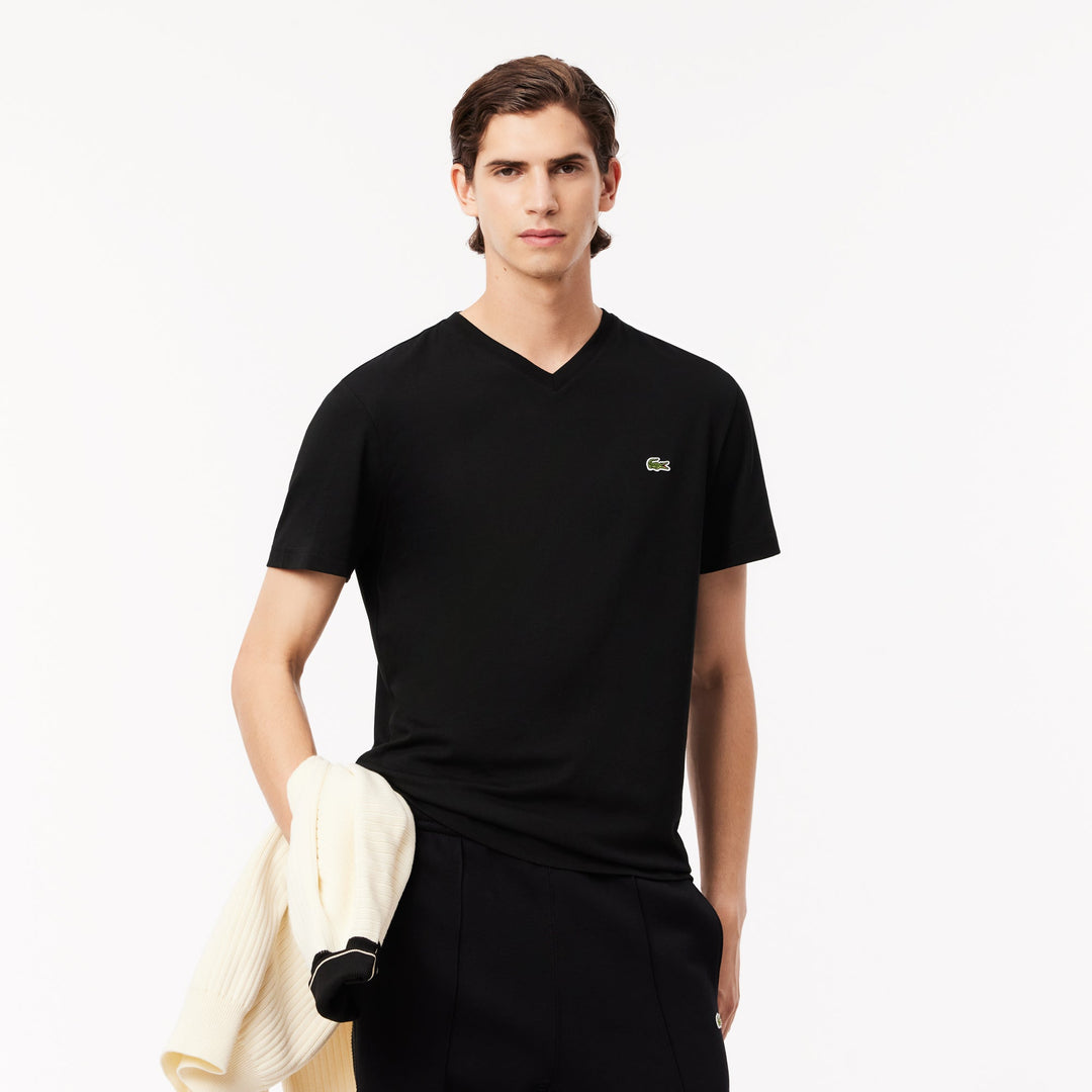 V Neck Cotton T-shirt - TH5077
